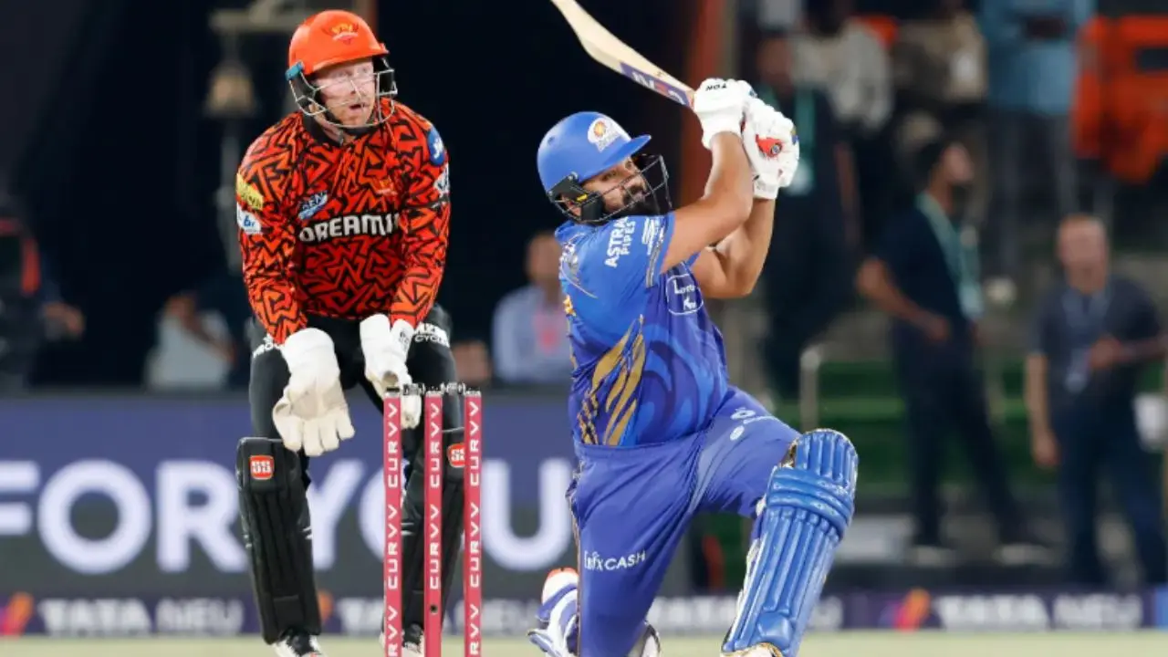 Rohit Sharma returns to training with the Mumbai Indians ahead of the IPL